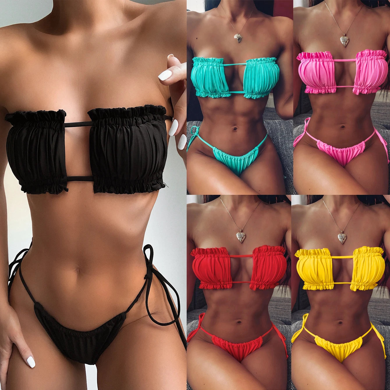 Swimwear Bathing Suit Bandeau