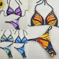 Women’s Solid Applique Bikini Set