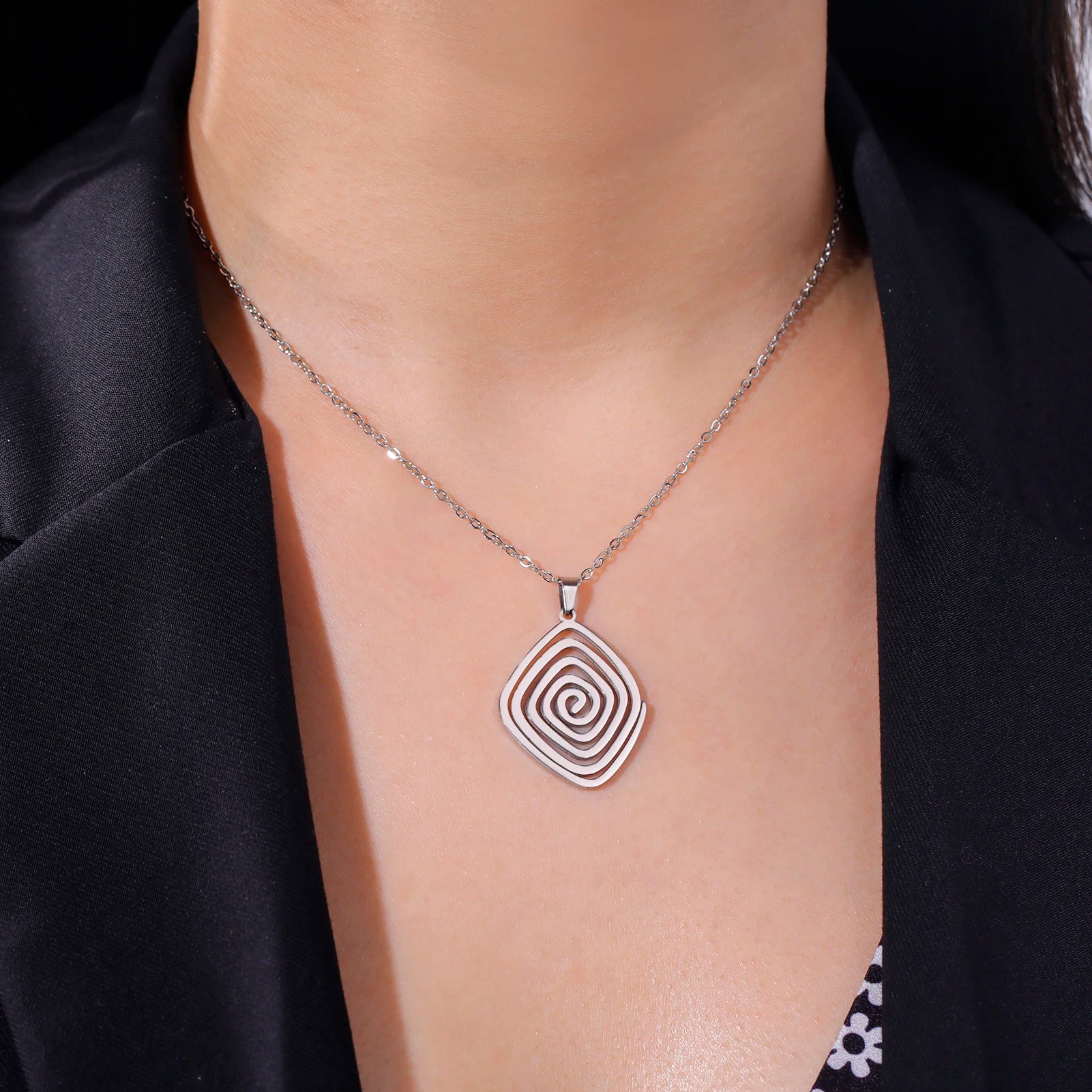 Skyrim Spiral Necklace