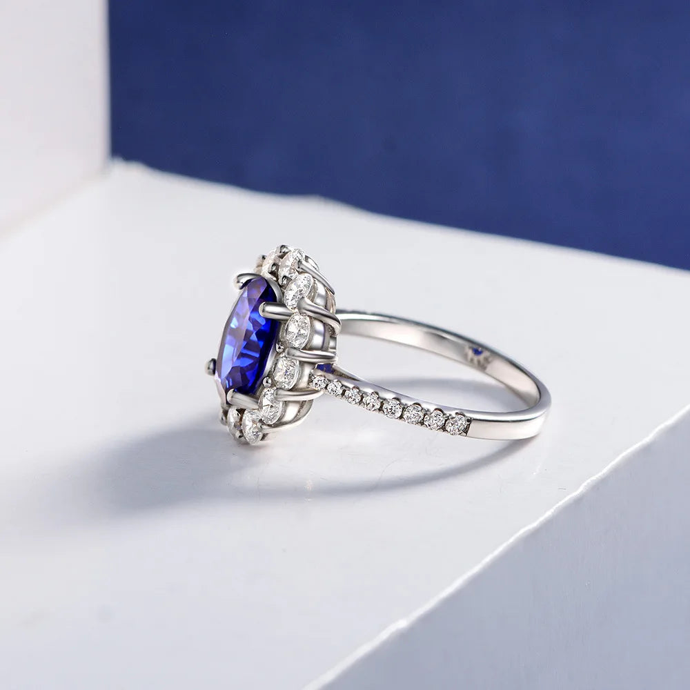 Oval Sapphire Rings