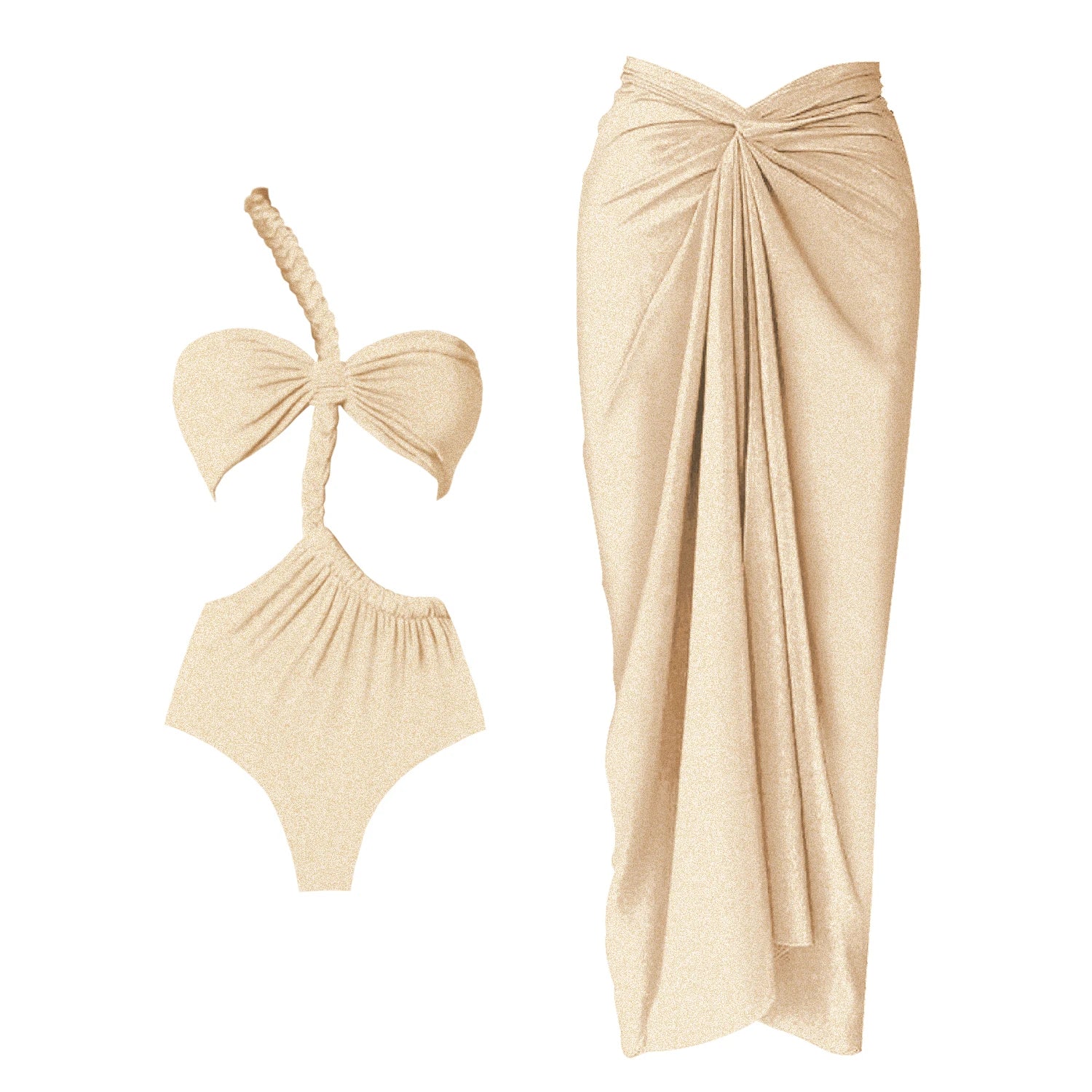 Crochet Bikini Women Swimsuit Sexy Swimwear Halter