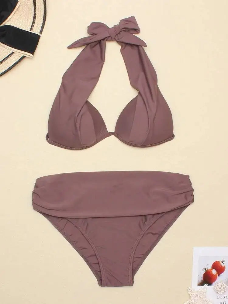 Two Pieces Swimsuits Beach Wear