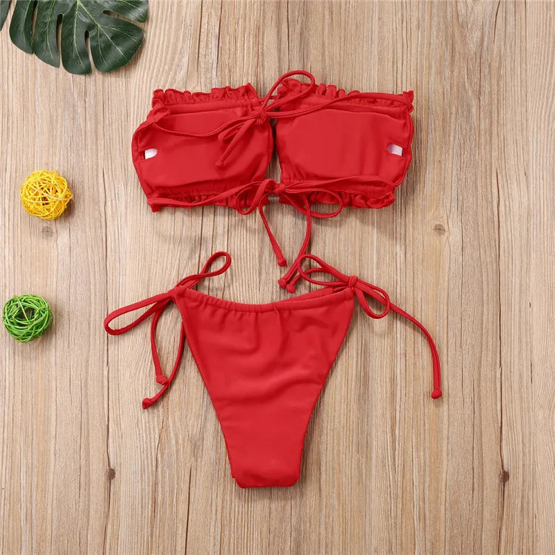 Swimwear Bathing Suit Bandeau
