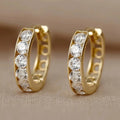 Huitan hoop earrings