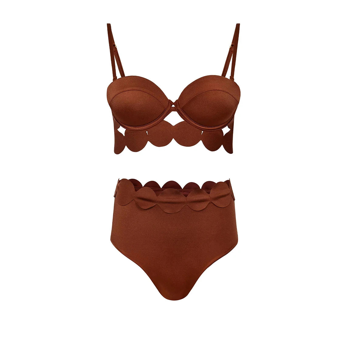 Women’s Solid Two-Piece Bikini