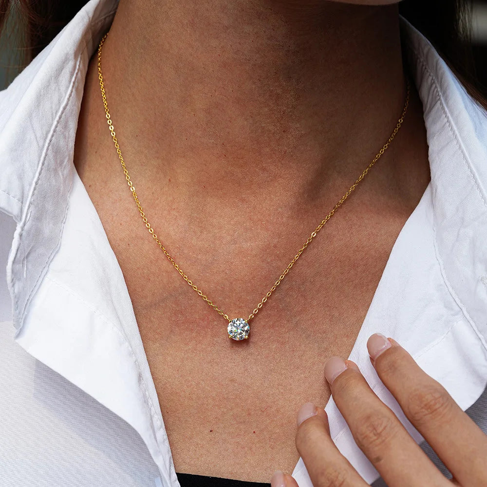 Moissanite Necklace