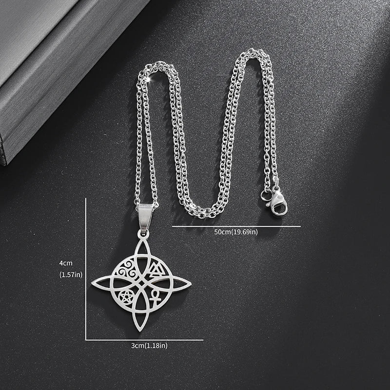 Unisex Stainless Steel Metal Pendant