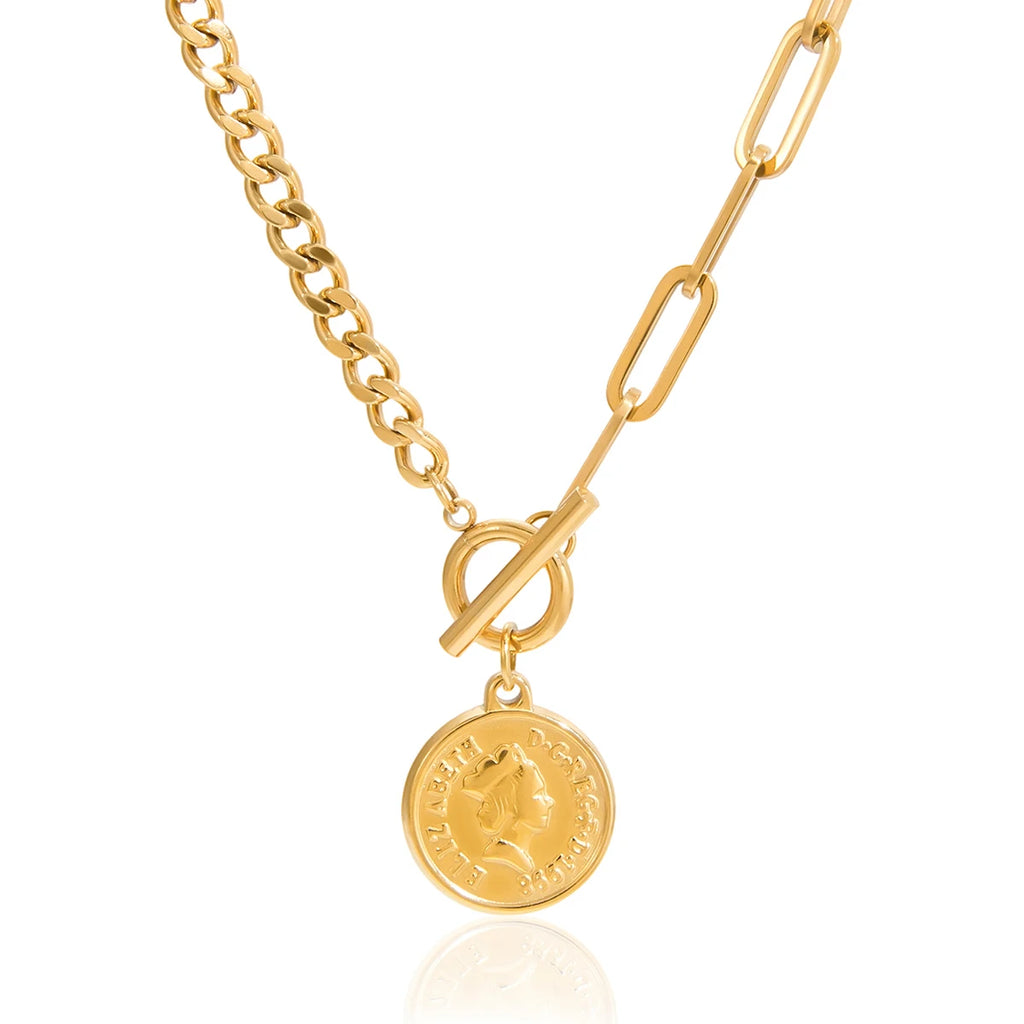 Trendy Geometric Pendant Necklace