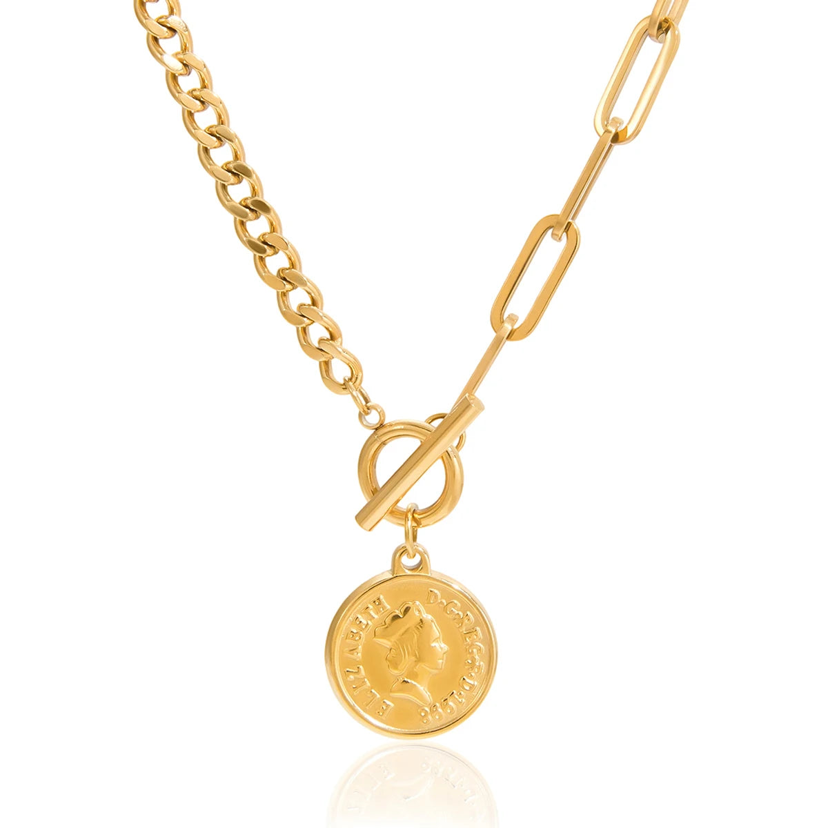 Trendy Geometric Pendant Necklace