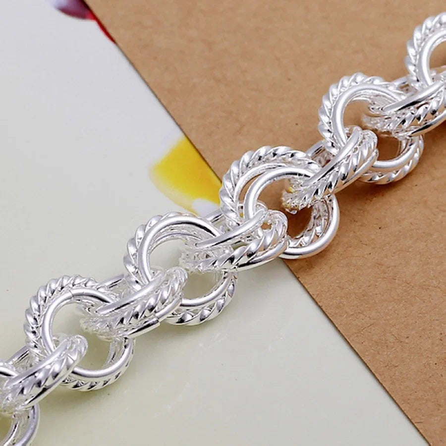 Sterling Silver Chain Bracelet