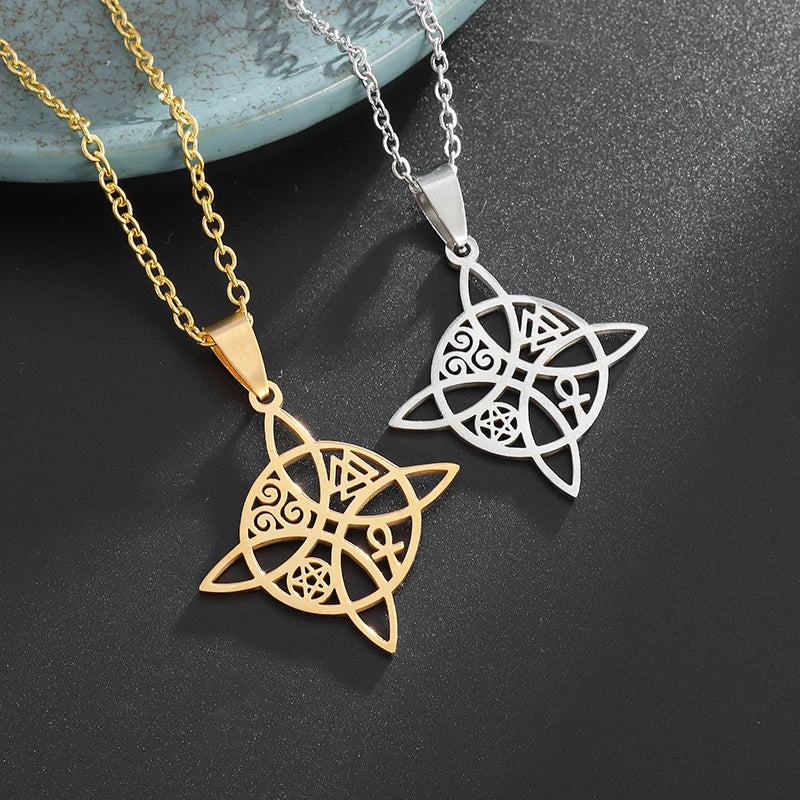 Unisex Stainless Steel Metal Pendant