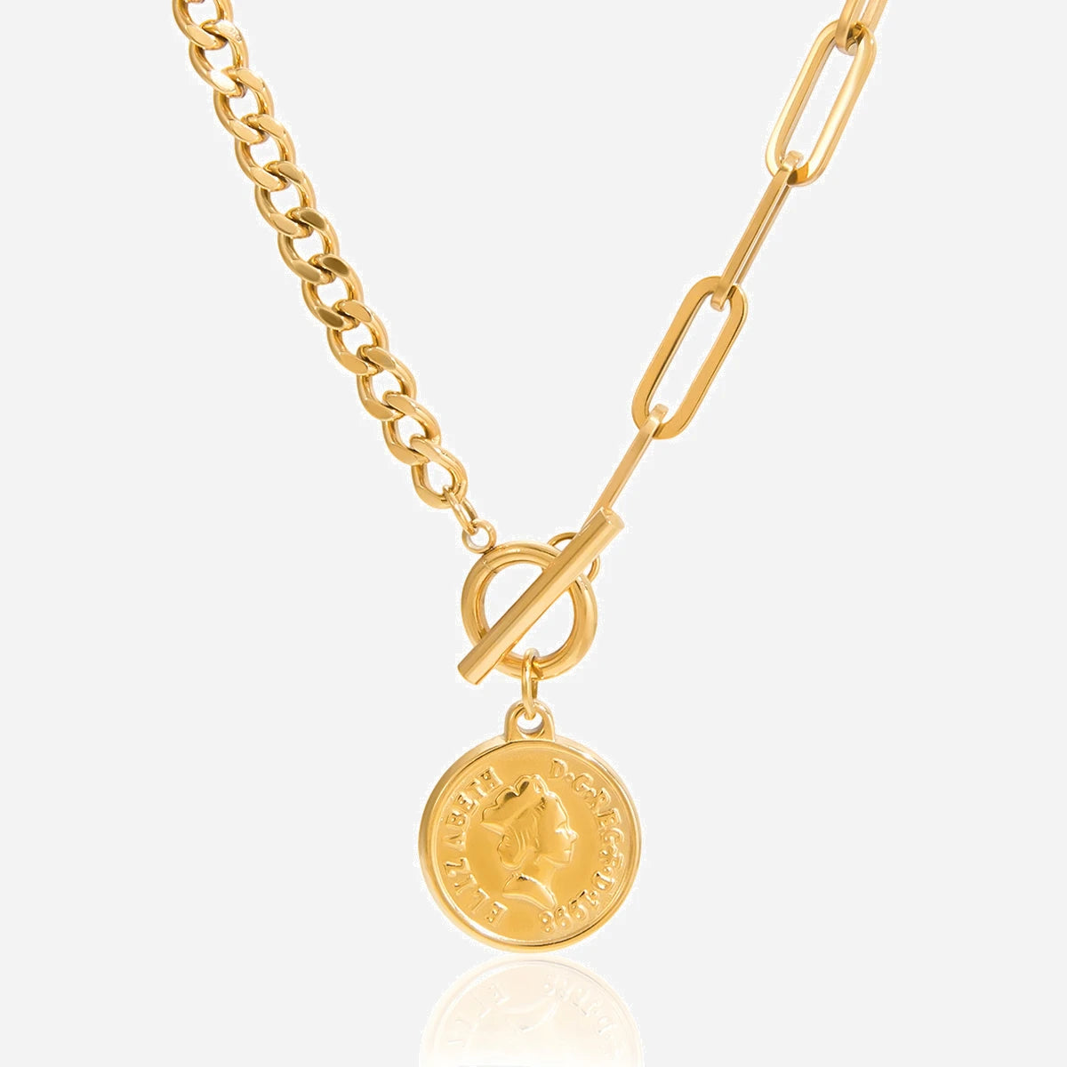 Trendy Geometric Pendant Necklace