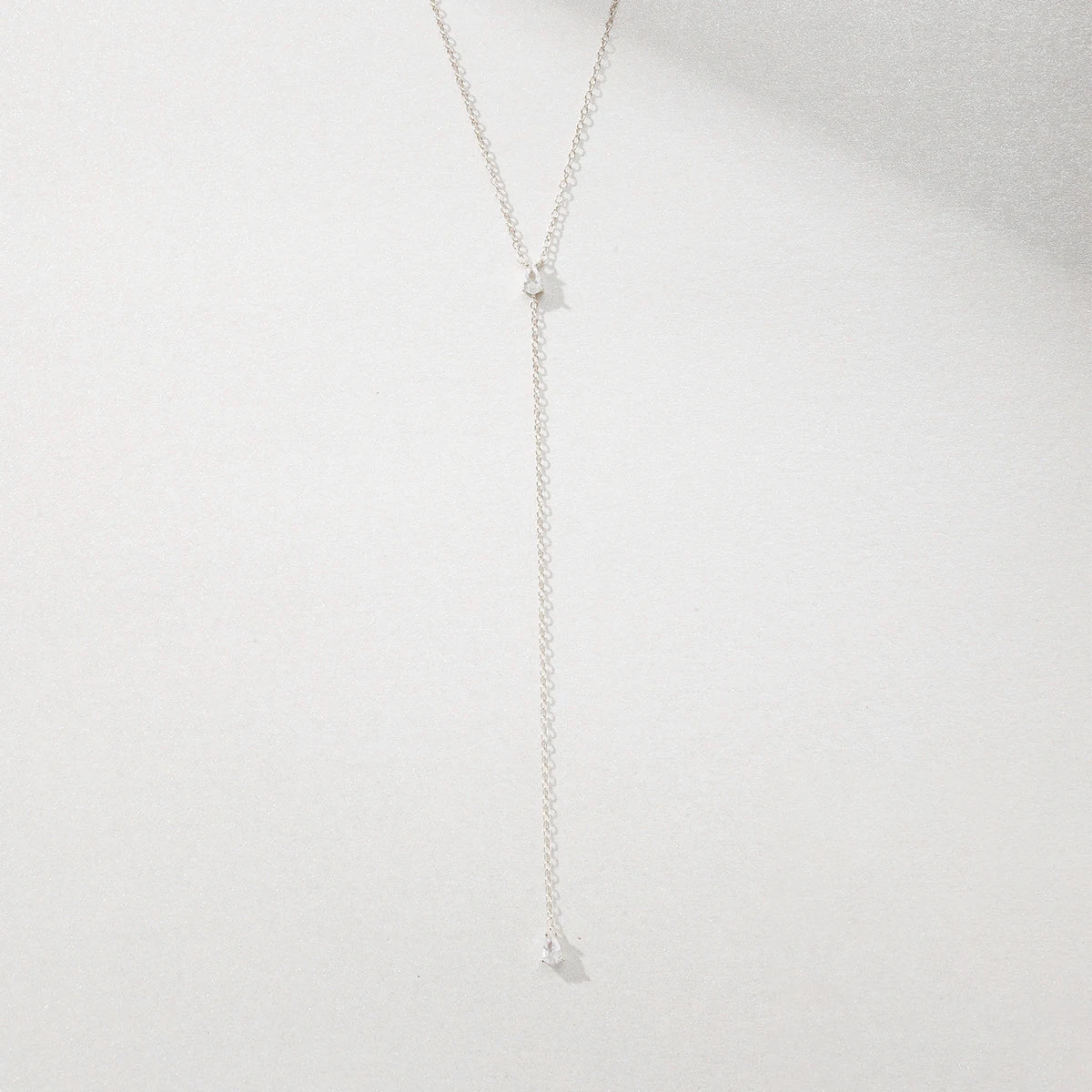 Sterling zircon pendant