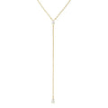 Sterling zircon pendant