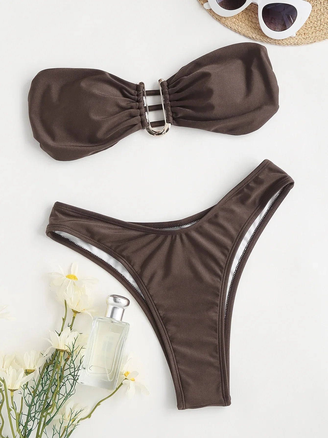 High-Waist Push-Up Bikini