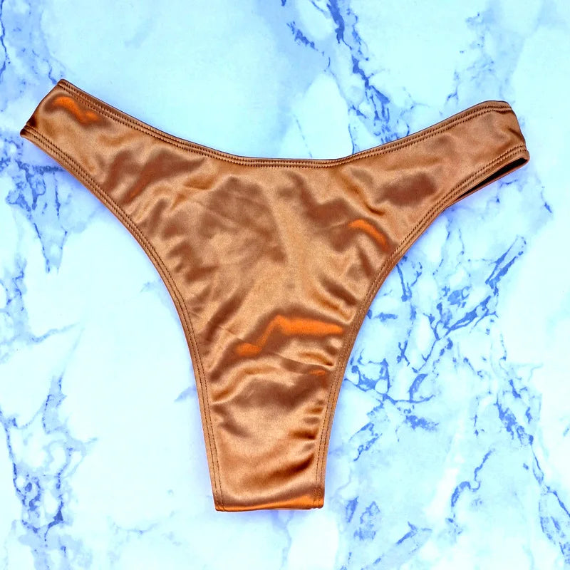 High-Waist Push-Up Bikini