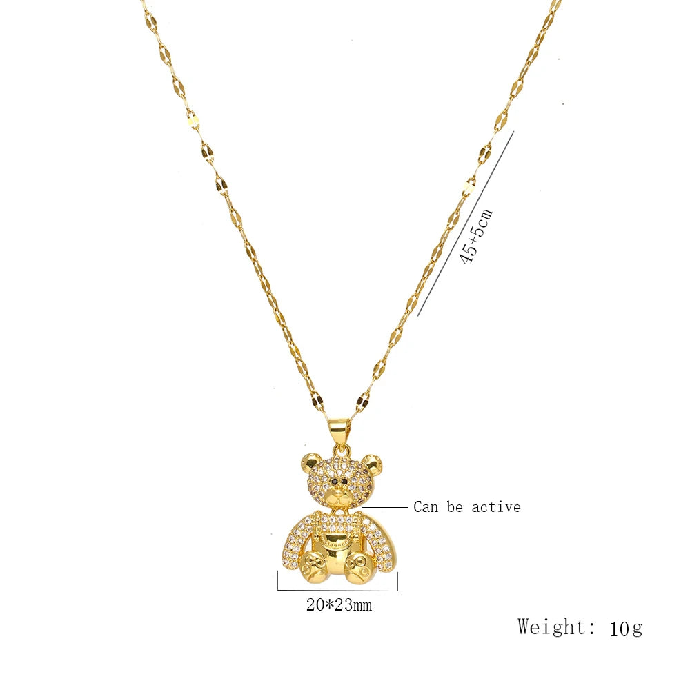 Teddy Bear Necklace