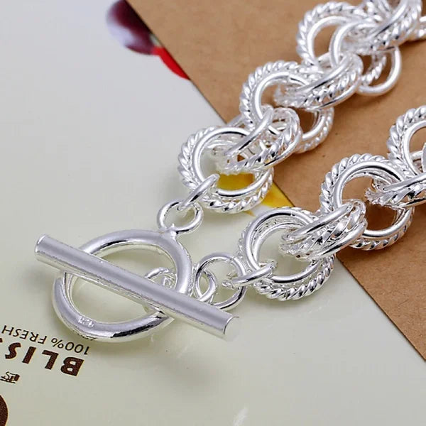 Sterling Silver Chain Bracelet