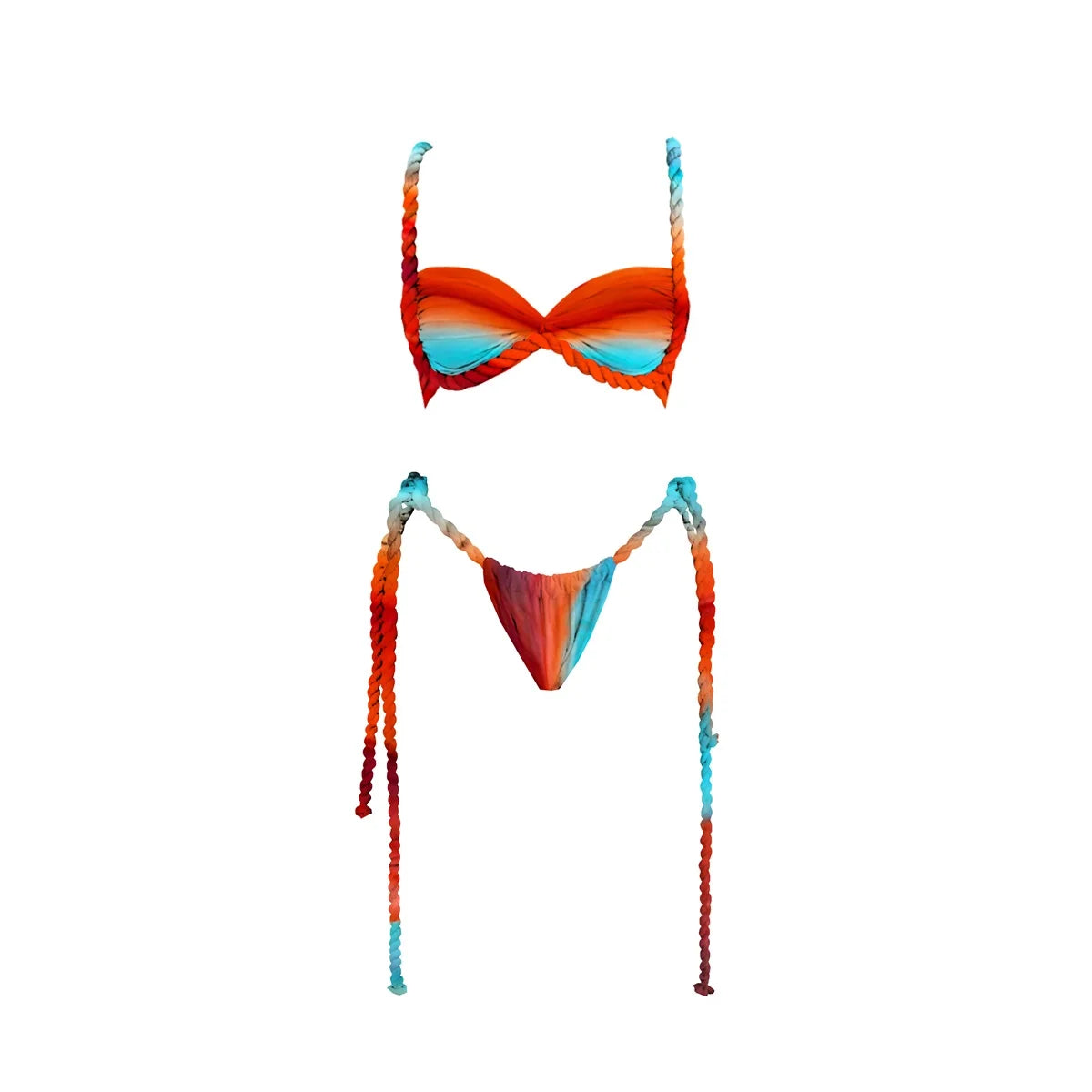 Crochet Bikini Women Swimsuit Sexy Swimwear Halter