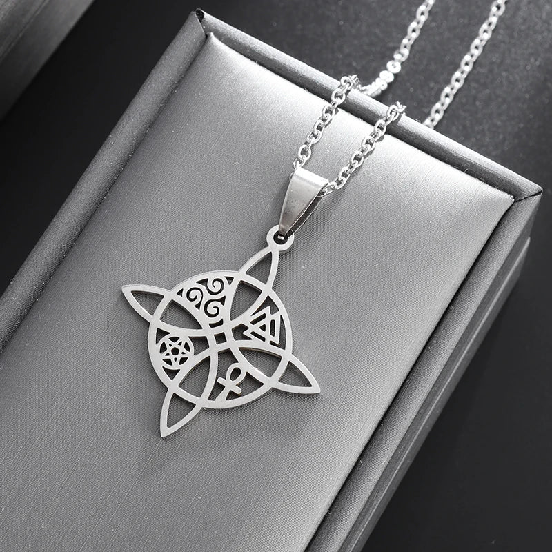 Unisex Stainless Steel Metal Pendant