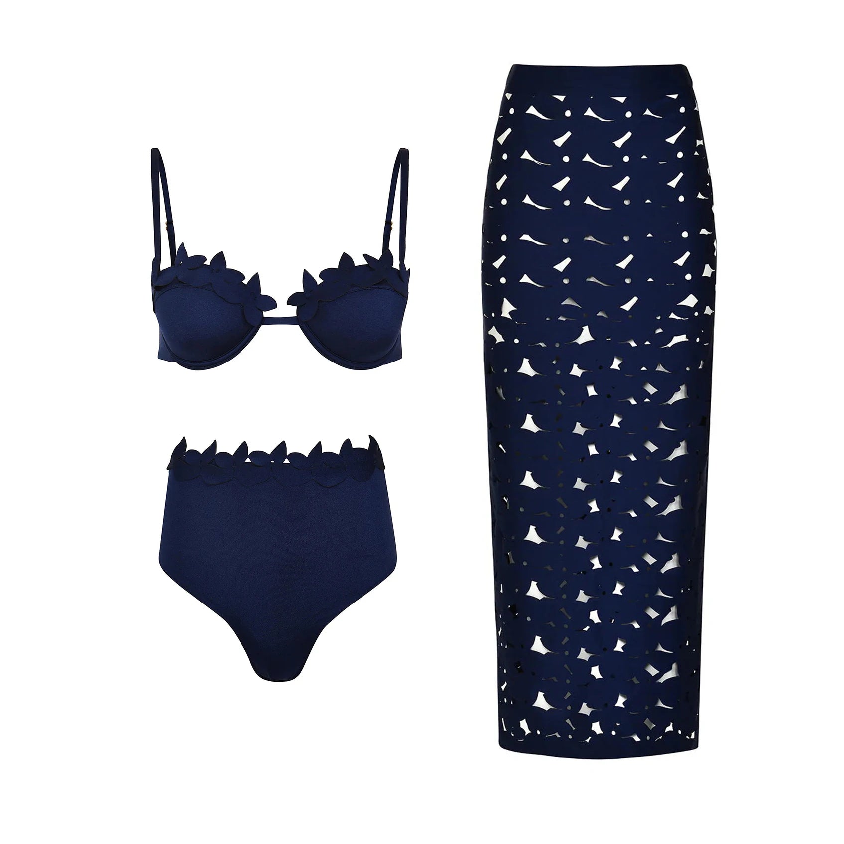 Women’s Solid Two-Piece Bikini