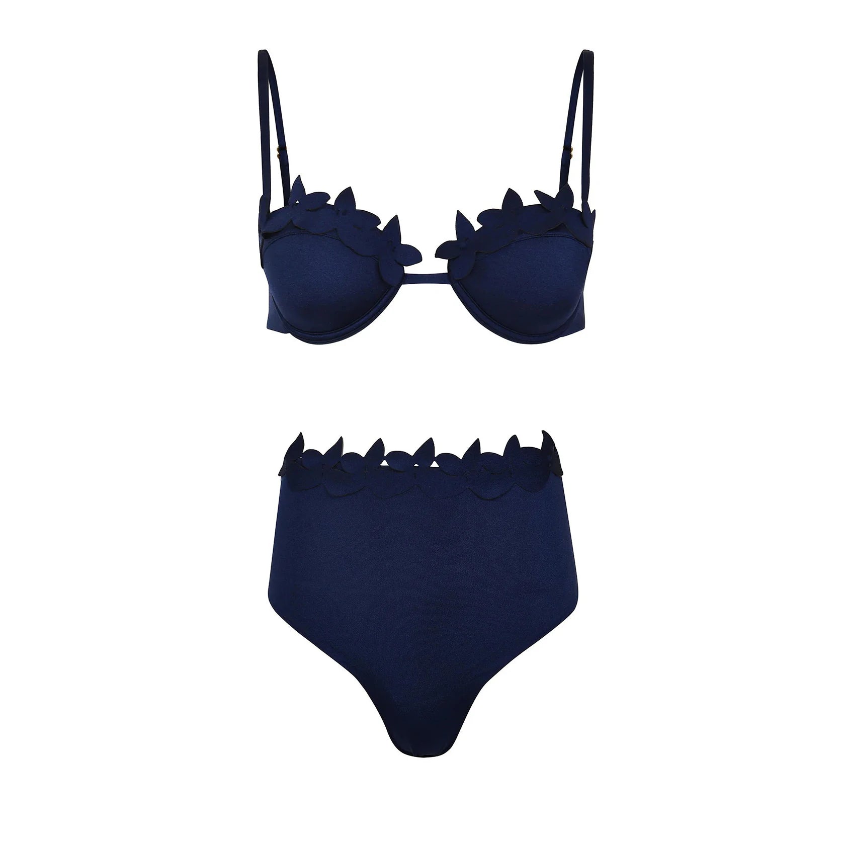 Women’s Solid Two-Piece Bikini