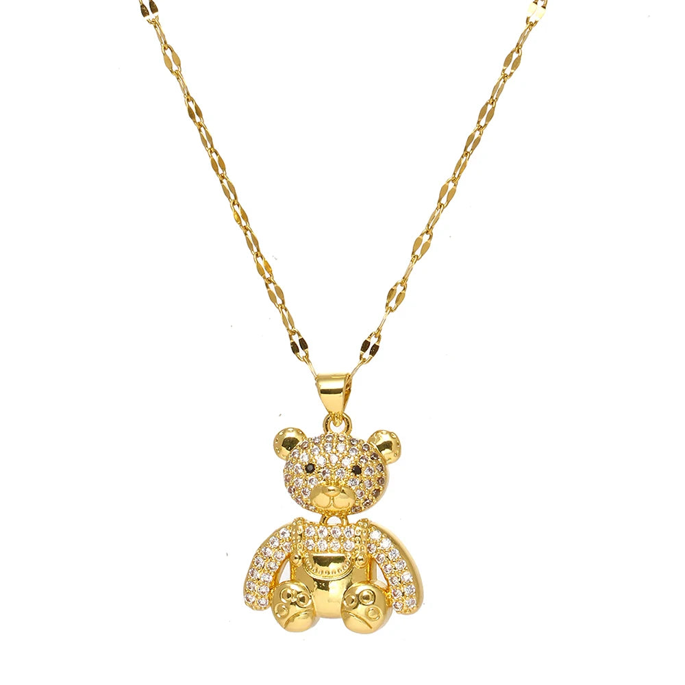 Teddy Bear Necklace